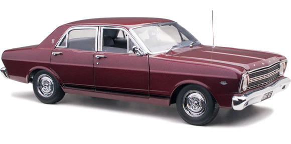 CLASSIC CARLECTABLES 1:18 FORD XR GT FALCON SULTAN MAROON