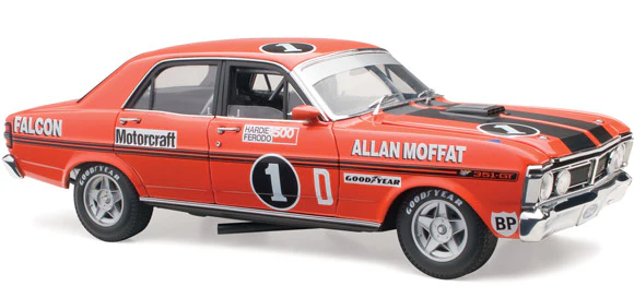 CLASSIC CARLECTABLES 1:18 FORD XY FALCON PHASE III GT-HO 1972 BAT