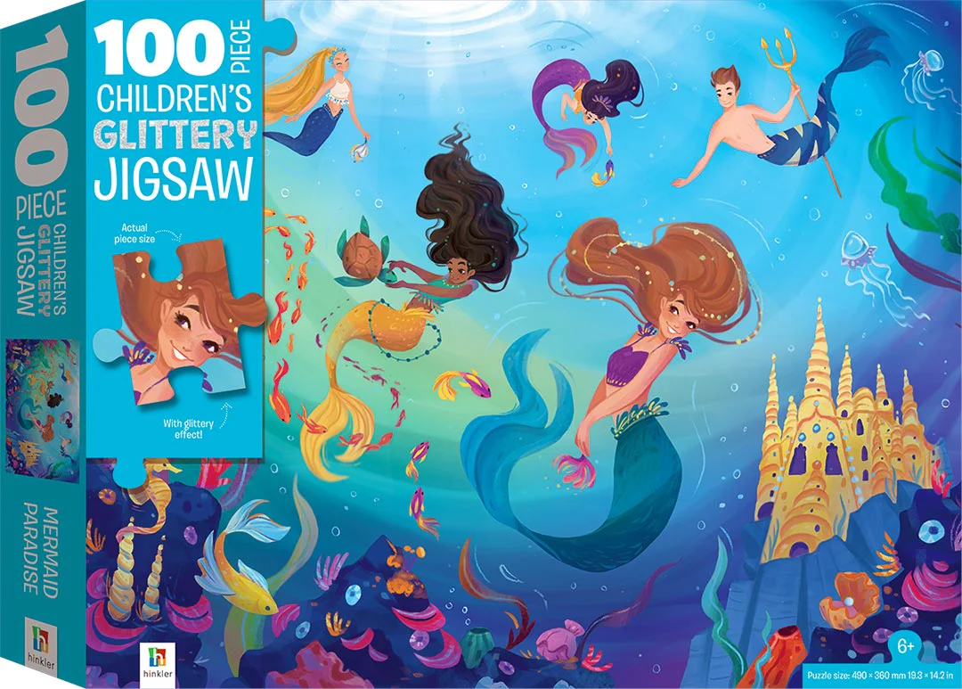 100 PIECE JIGSAW - MERMAIDS