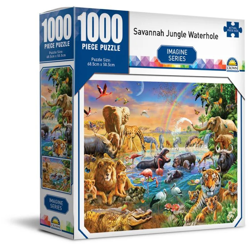CROWN IMAGE SERIES ASSORTMENT 1000PC PUZZLE - Image 2