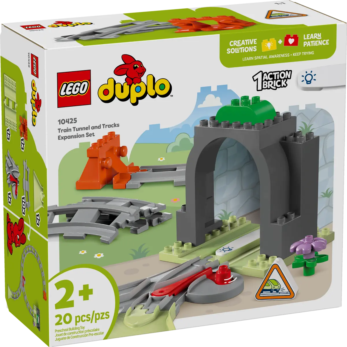 LEGO 10425 DUPLO  TRAIN TUNNEL AND TRACKS EXPANSION SET