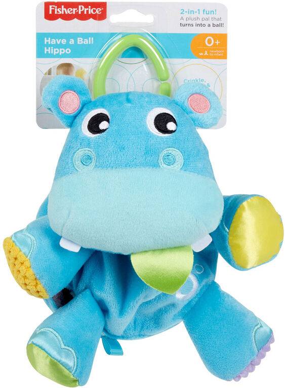 FISHER - PRICE 2 IN 1 PLUSH HIPPO