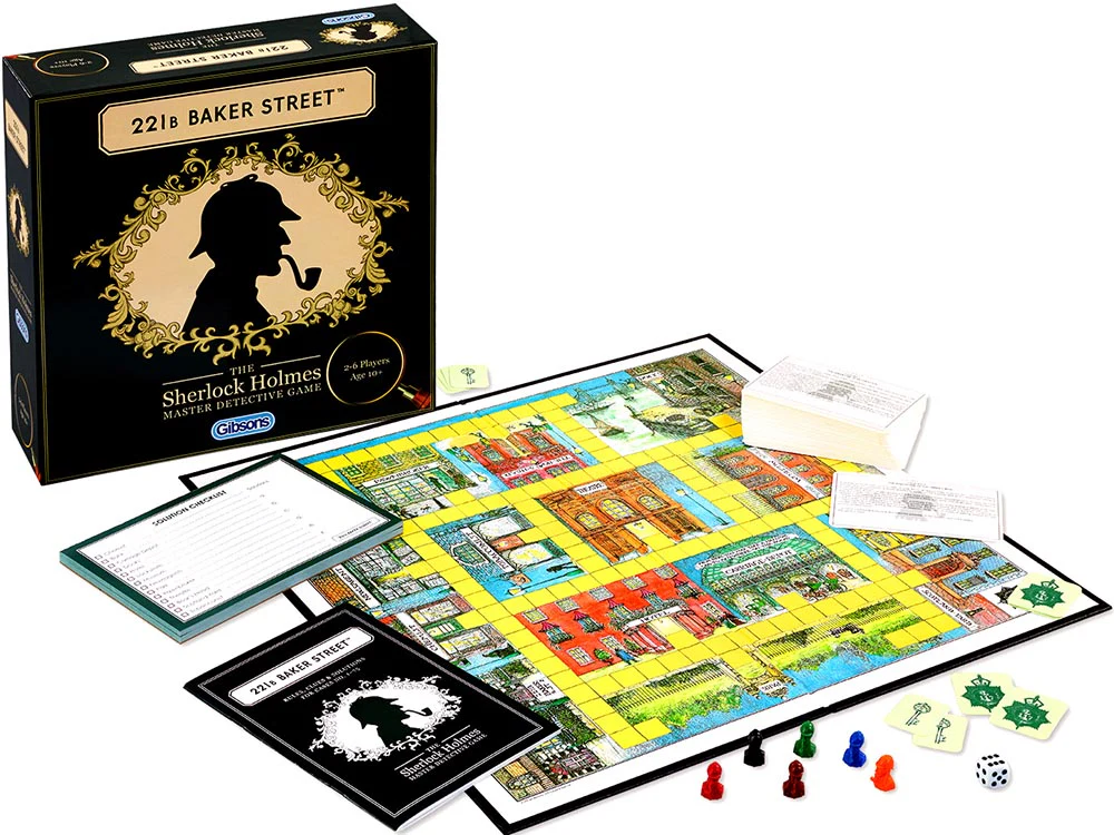 221B BAKER STREET - THE SHERLOCK HOLMES MATER DETECTIVE GAME