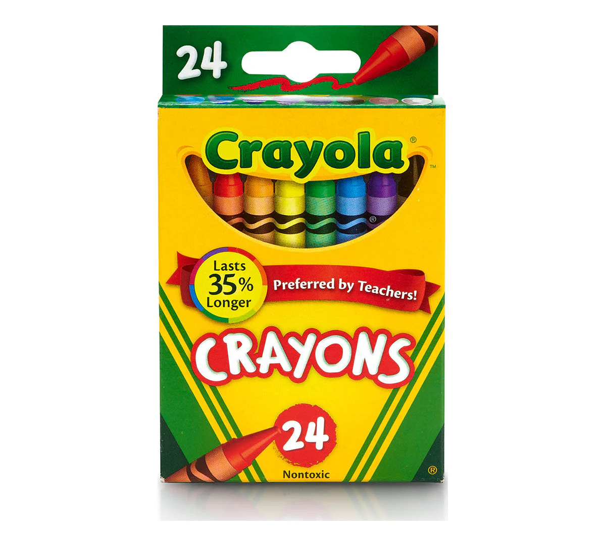 CRAYOLA 24 CRAYON TUCK BOX