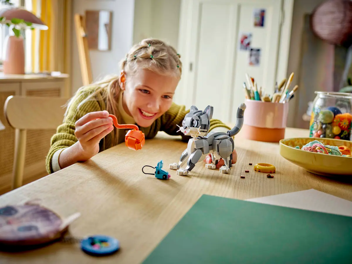 LEGO 31163 CREATOR  PLAYFUL CAT 3 IN 1 - Image 7