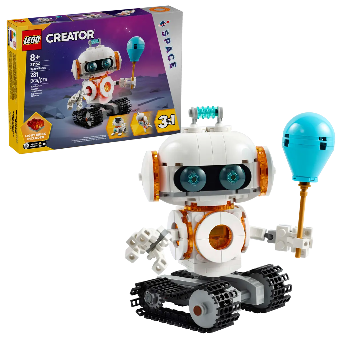 LEGO 31164 CREATOR 3 IN 1 SPACE ROBOT