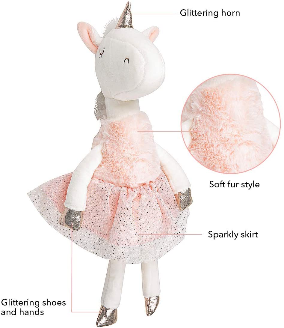 35CM UNICORN BALLERINA PLUSH