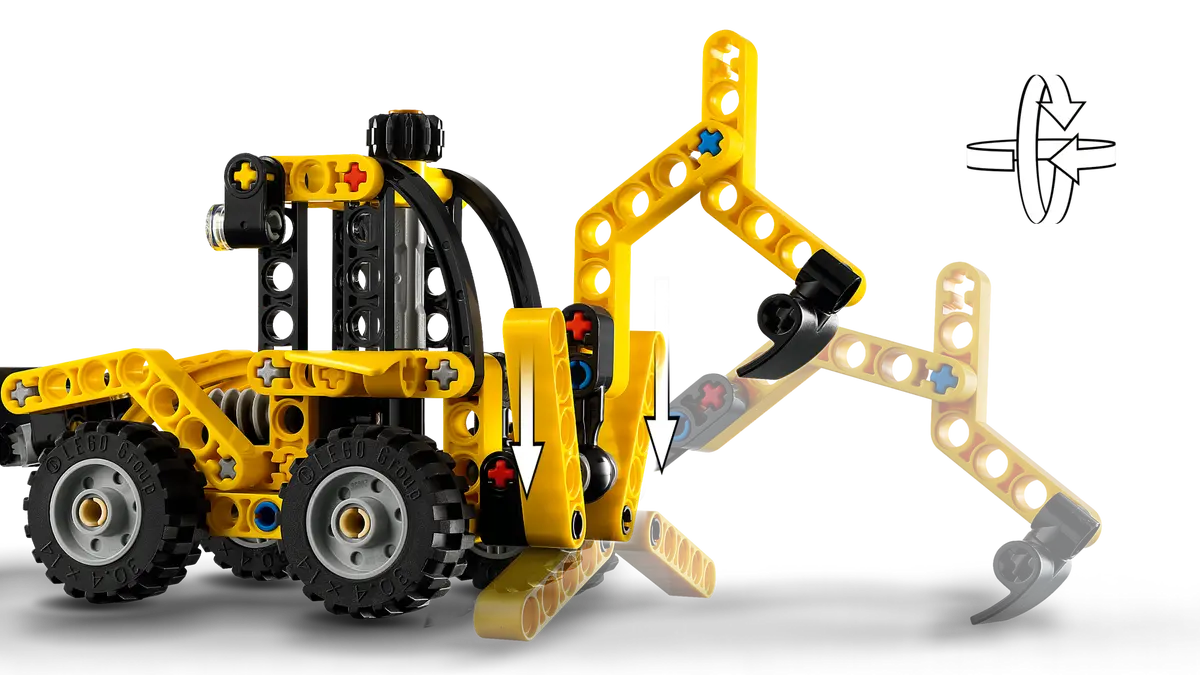 LEGO 42197 TECHNIC BACKHOE LOADER - Image 5