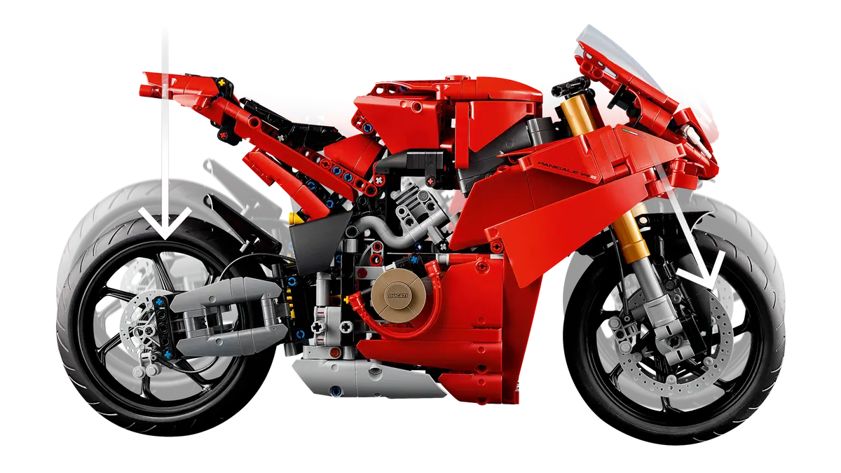 LEGO 42202 TECHNIC DUCATI PANIGALE V4 S MOTORCYCLE - Image 3