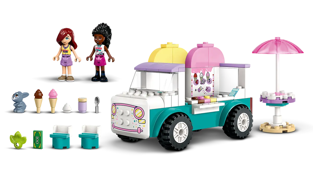 LEGO 42644 FRIENDS - HEARTLAKE CITY ICE CREAM TRUCK - Image 2