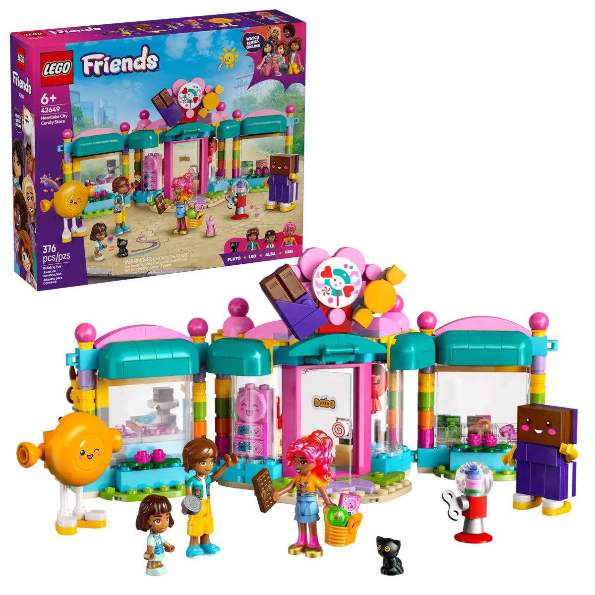 LEGO 42649 FRIENDS  HEARTLAKE CITY CANDY STORE