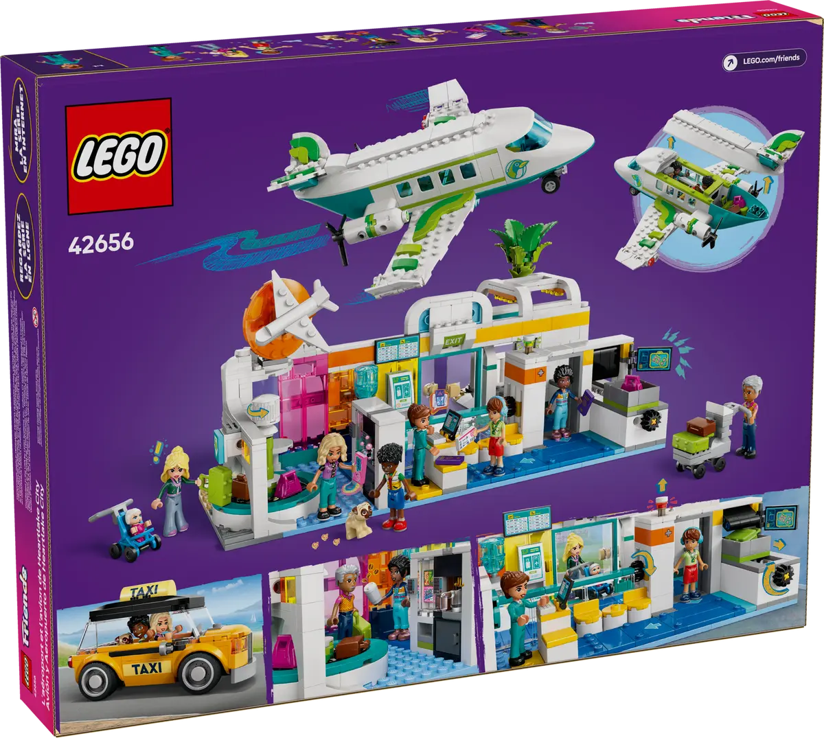 LEGO 42656 FRIENDS HEARTLAKE CITY AIRPORT AND AIRPLANE - Image 11