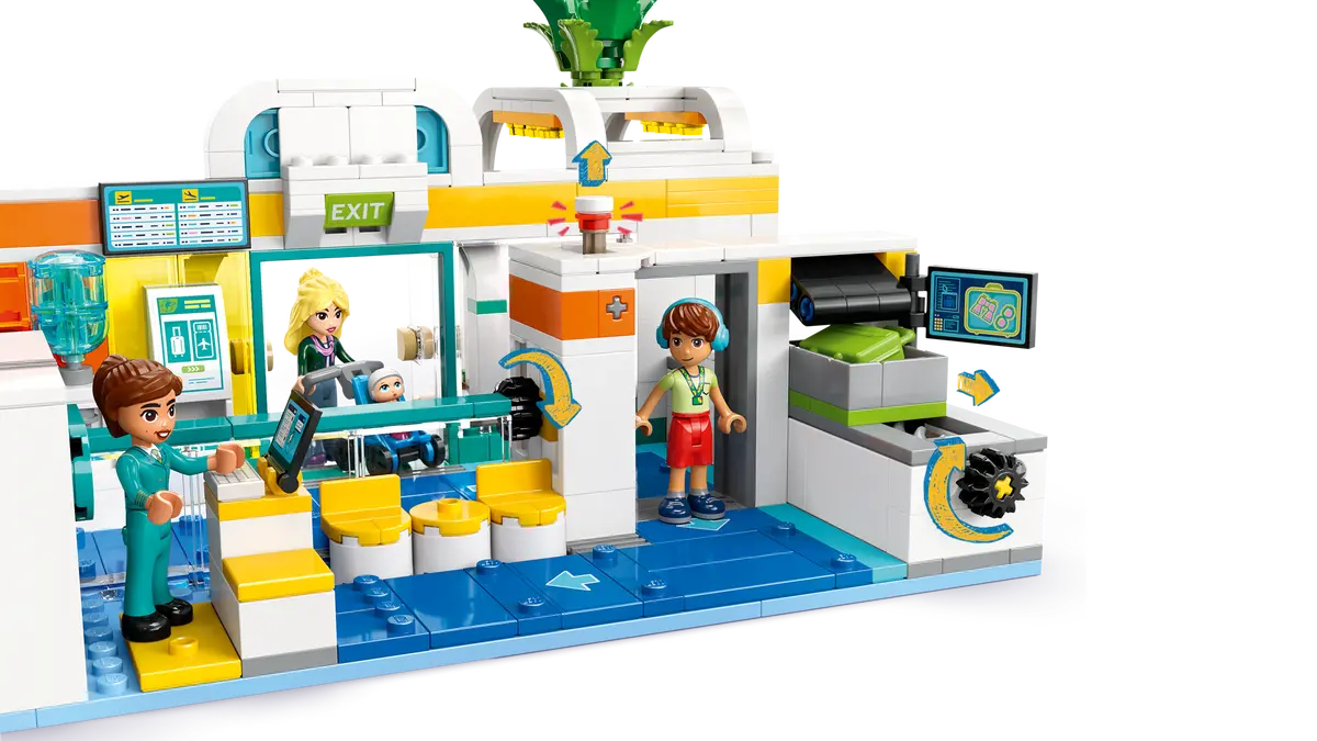 LEGO 42656 FRIENDS HEARTLAKE CITY AIRPORT AND AIRPLANE - Image 6