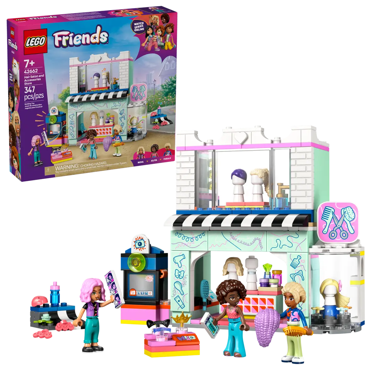 LEGO 42662 FRIENDS HAIR SALON AND ACCESSORIES STORE