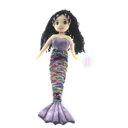 COTTON CANDY 45CM ELLIE PURPLE MULTI MERMAID