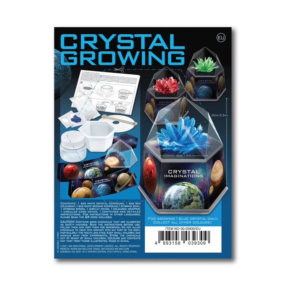 4M CRYSTAL GROWING KIT SPACE GEM BLUE - Image 3