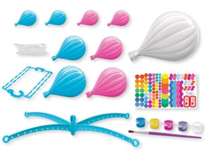 4M KIDZ MAKER - PAINT YOUR OWN HOT AIR BALLOONS MOBILE - Image 3