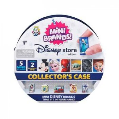 ZURU 5 SURPRISE DISNEY STORE MINI BRANDS COLLECTORS CASE
