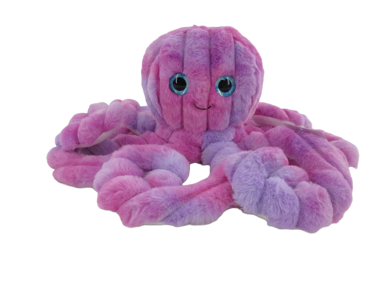 COTTON CANDY 50CM TIE DYED OCTOPUS - OSWALD HOT PINK/VIOLET