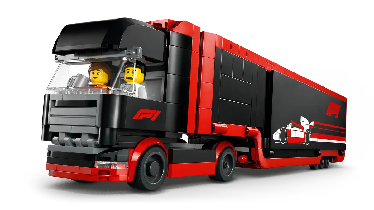 LEGO 60445 CITY - F1 TRUCK WITH RB20 AND AMR24 F1 CARS - Image 5