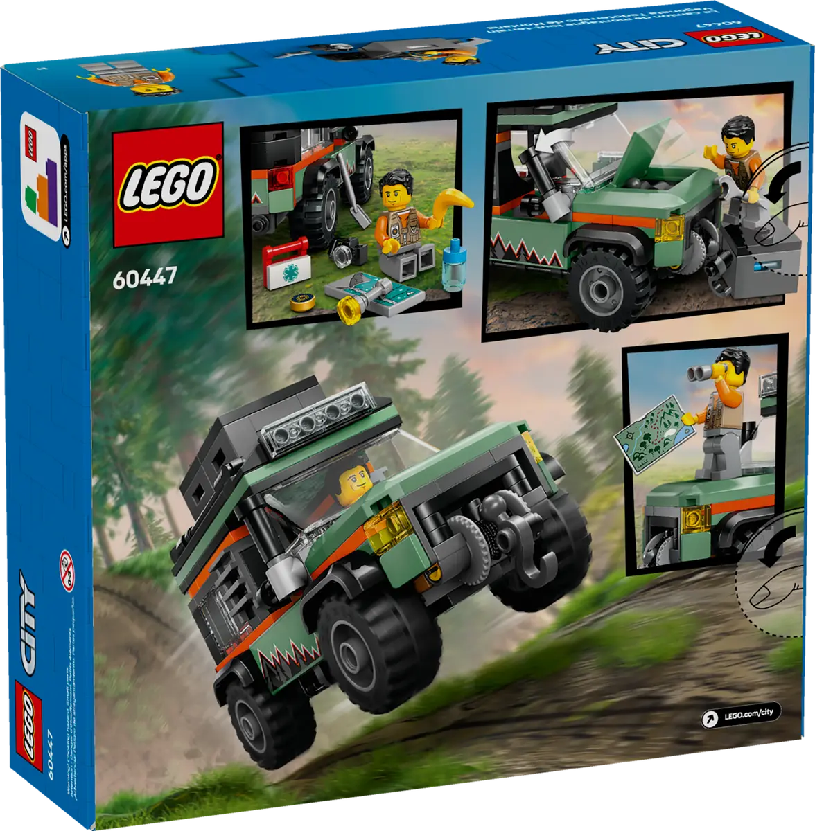LEGO 60447 CITY OFF ROAD 4 X 4 MOUNTAIN TRUCK - Image 10
