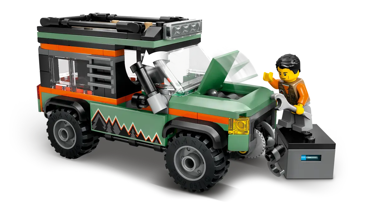 LEGO 60447 CITY OFF ROAD 4 X 4 MOUNTAIN TRUCK - Image 3