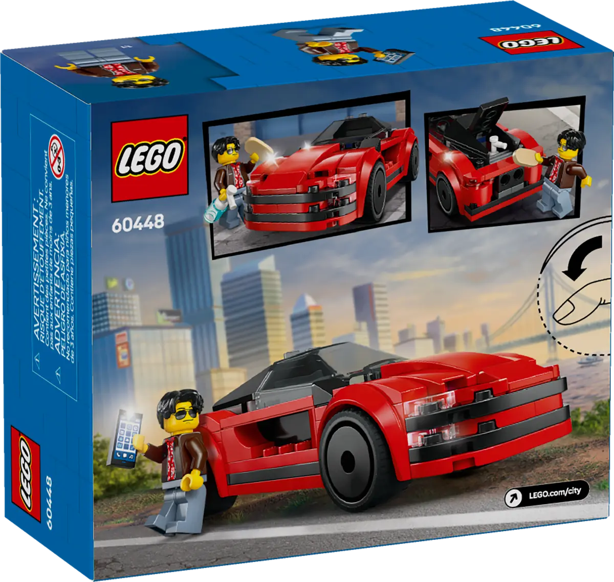 LEGO 60448 CITY RED SPORTS CAR - Image 11