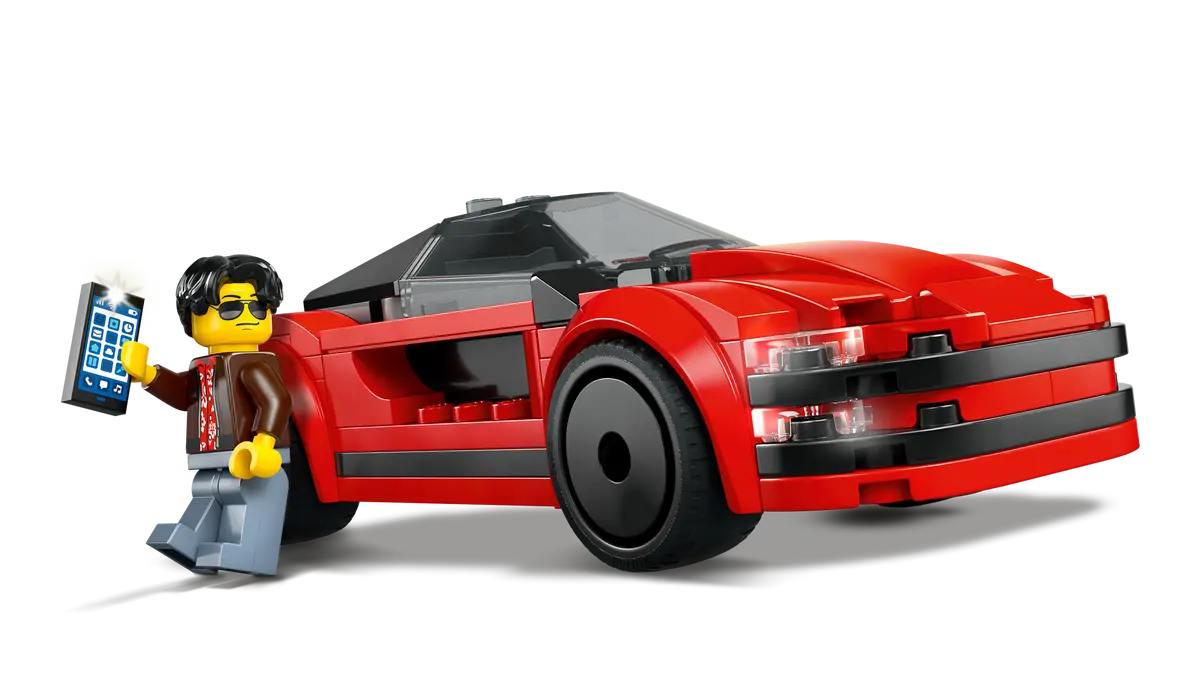LEGO 60448 CITY RED SPORTS CAR - Image 3