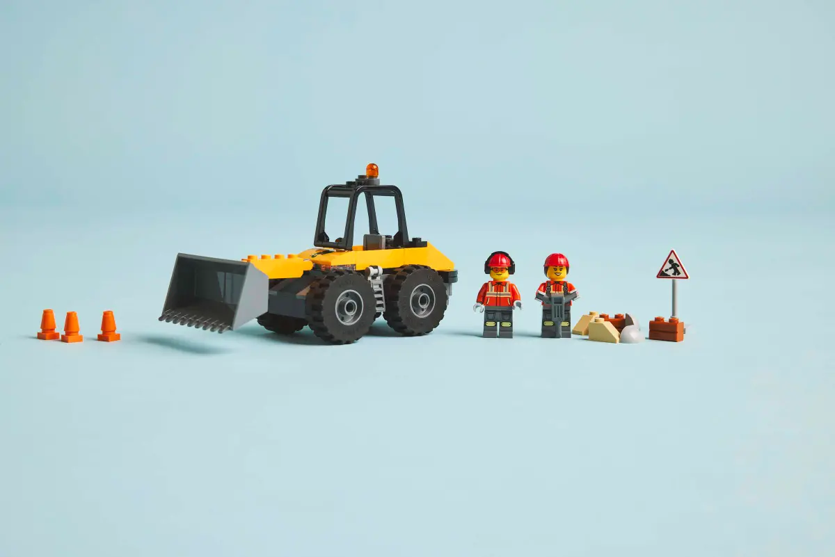 LEGO 60450 CITY  YELLOW CONSTRUCTION WHEEL LOADER - Image 5