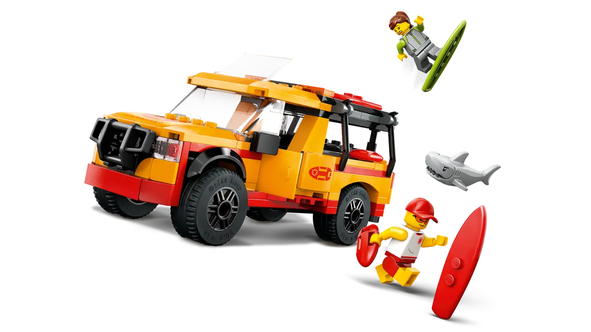 LEGO 60453 CITY - LIFEGUARD BEACH RESCUE TRUCK - Image 2
