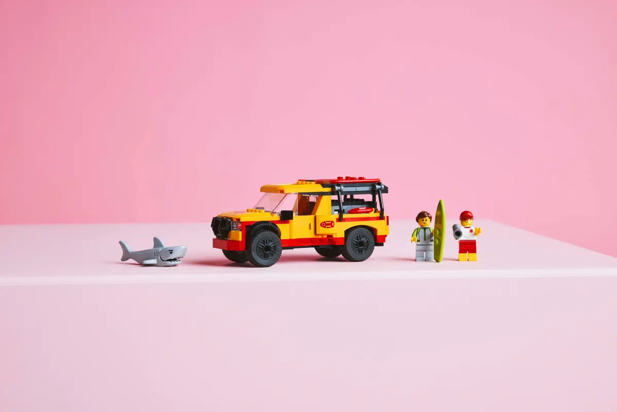 LEGO 60453 CITY - LIFEGUARD BEACH RESCUE TRUCK - Image 8