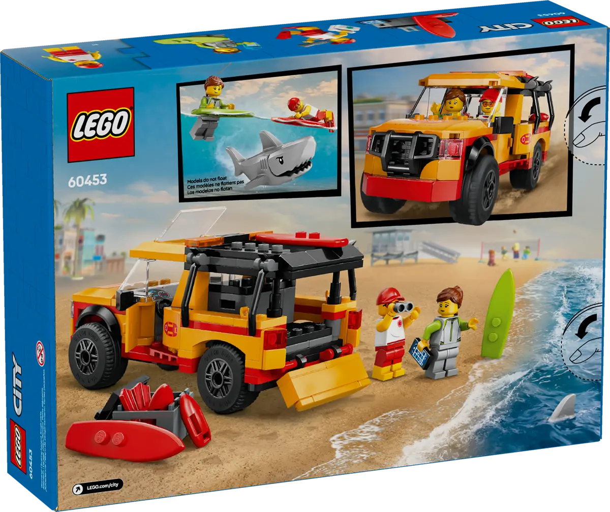 LEGO 60453 CITY - LIFEGUARD BEACH RESCUE TRUCK - Image 9