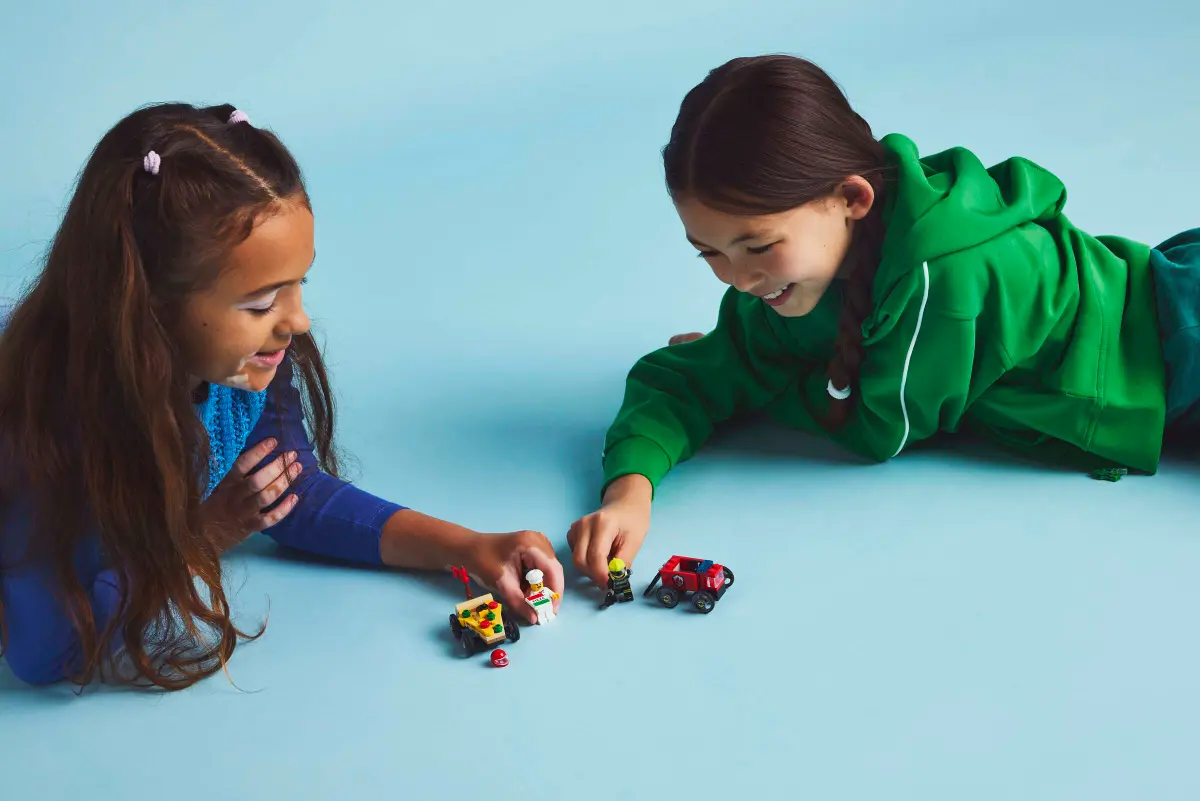 LEGO 60458 CITY - PIZZA VS FIRE TRUCK RACE CAR PACK - Image 5