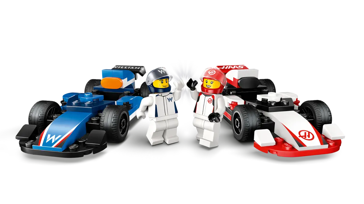 LEGO 60464 CITY F1® WILLIAMS RACING & HAAS F1® RACE CARS - Image 3