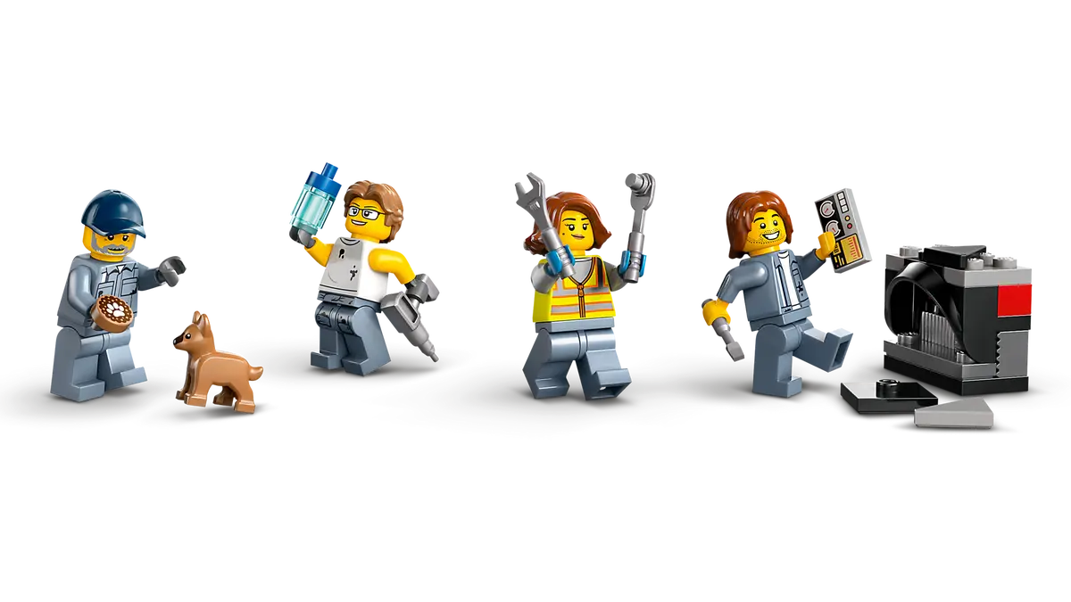 LEGO 60472 CITY - SCRAPYARD WITH CARS - Image 5