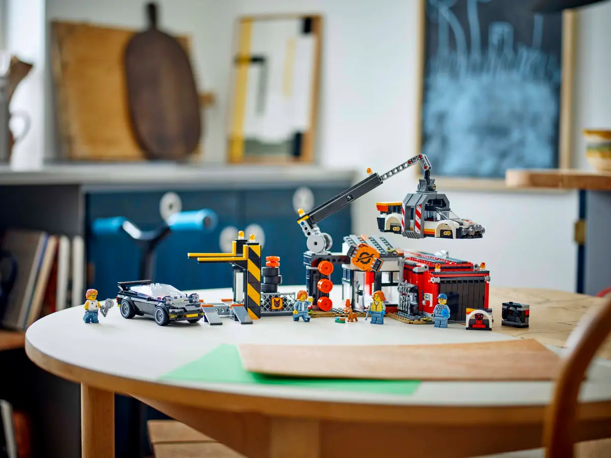 LEGO 60472 CITY - SCRAPYARD WITH CARS - Image 9