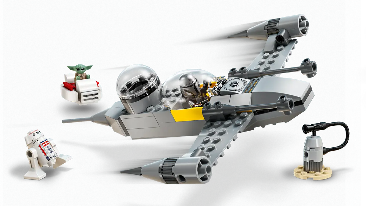 LEGO 75410 STAR WARS MANDO AND GROGUS N-1 STARFIGHTER - Image 2