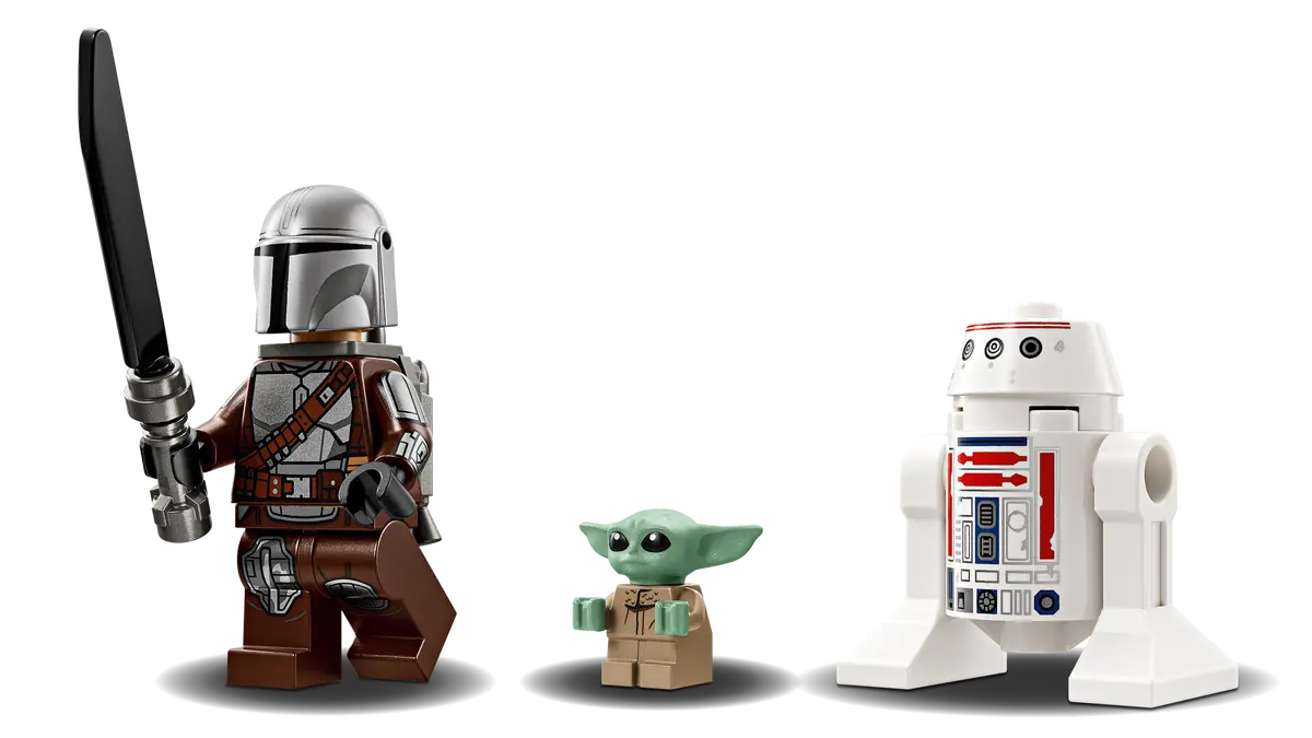 LEGO 75410 STAR WARS MANDO AND GROGUS N-1 STARFIGHTER - Image 5