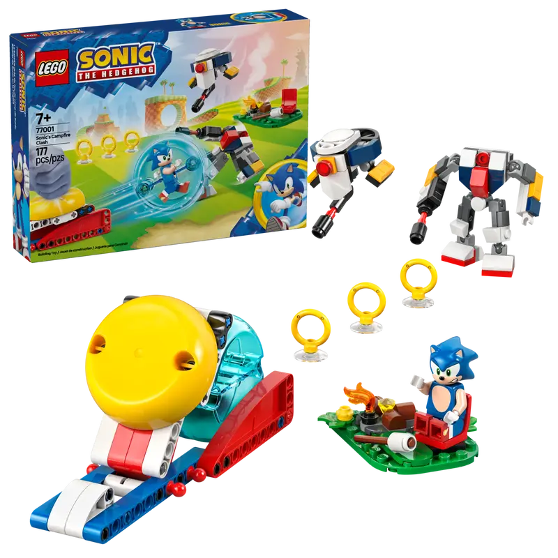 LEGO 77001 SONIC THE HEDGEHOG  SONICS CAMPFIRE CLASH