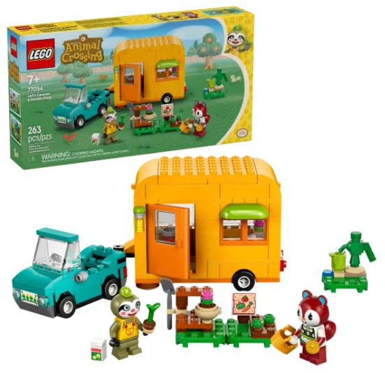 LEGO 77054 ANIMAL CROSSING LEIF'S CARAVAN AND GARDEN SHOP