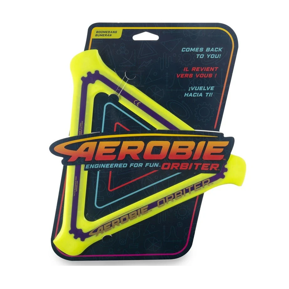 AEROBIE ORBITER "BOOMERANG" YELLOW/GREEN