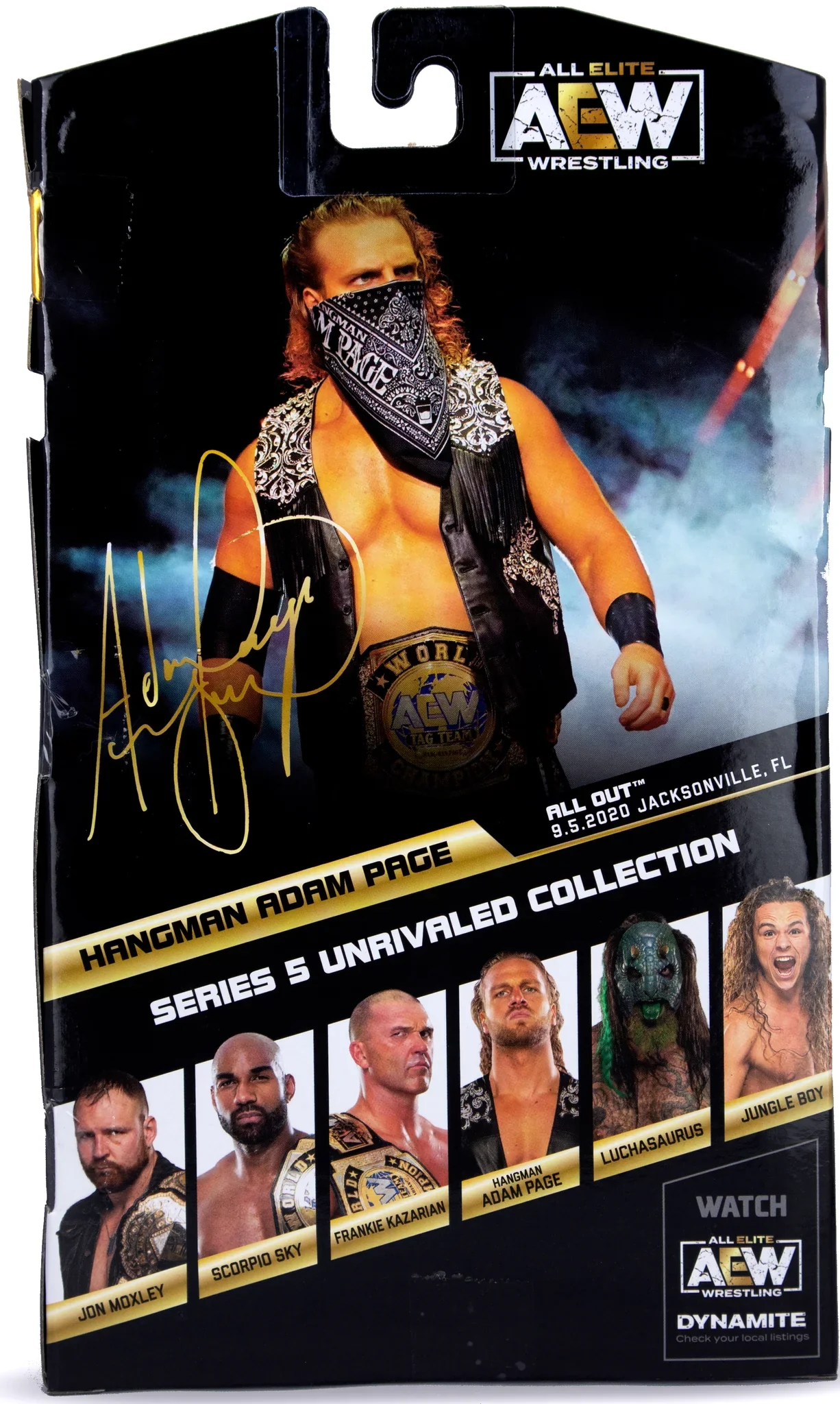 AEW UNRIVALED FIGURE PACK - ADAM PAGE - Image 7
