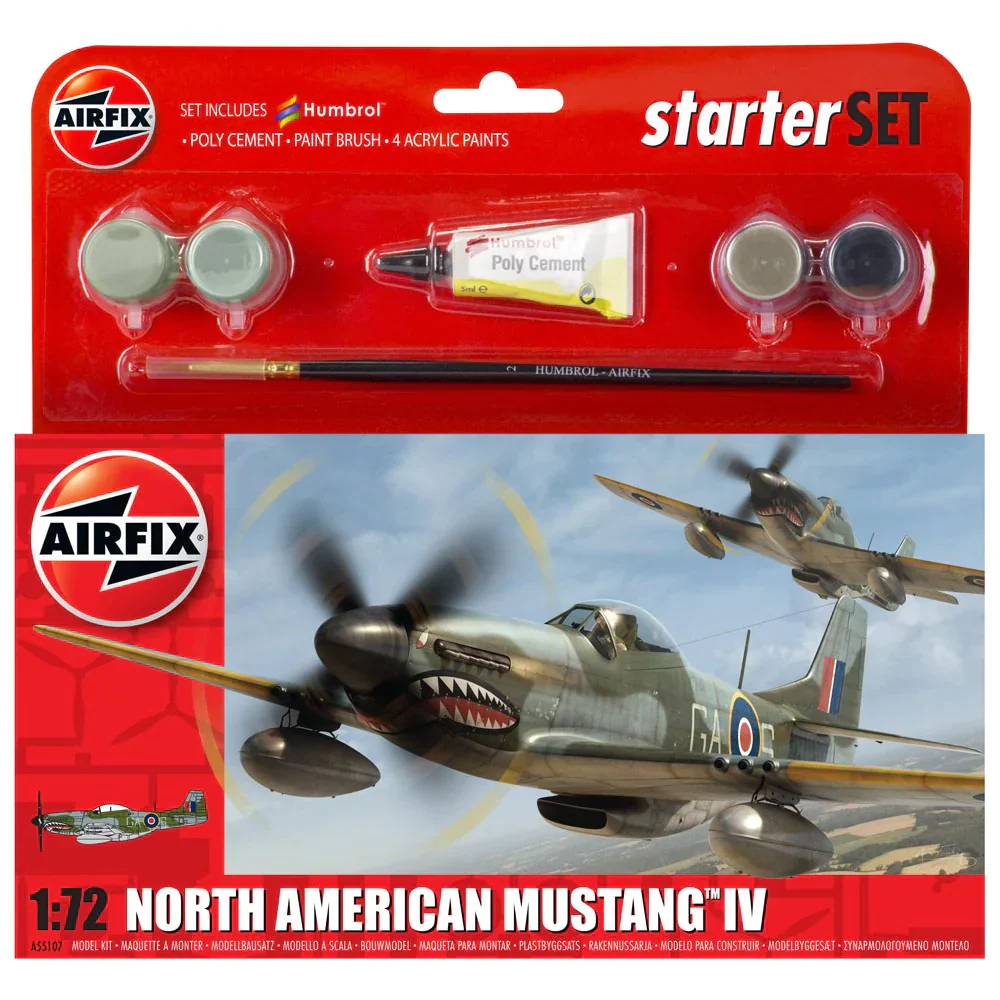 AIRFIX NORTH AMERICAN P-51D MUSTANG IV