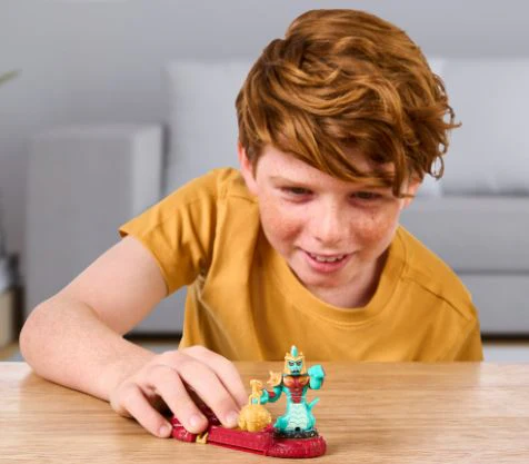 AKEDO BEAST STRIKE MINI BATTLING ACTION WARRIORS - SEAHORN - Image 2