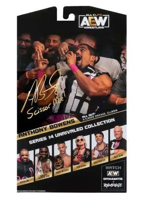 ALL ELITE WRESTLING UNRIVALED #127 ANTHONY BOWENS ACTION FIGURE - Image 3