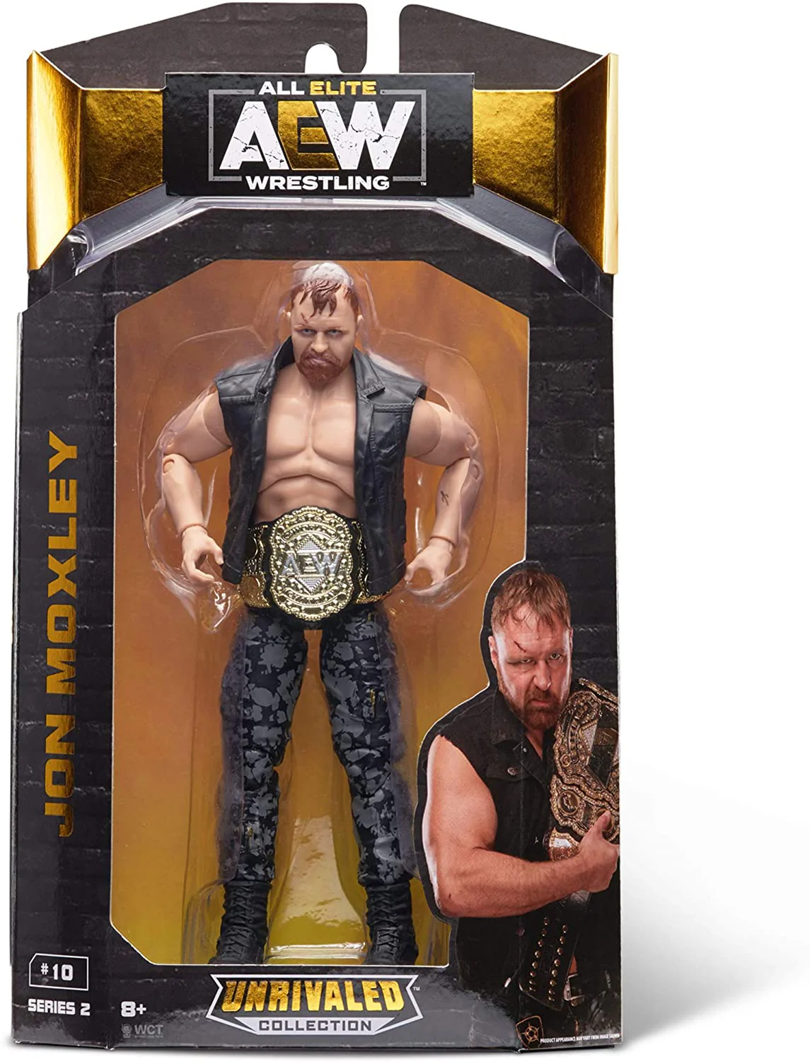 ALL ELITE WRESTLING 1 FIGURE PACK UNRIVALED JON MOXLEY