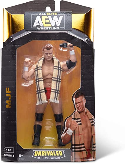 ALL ELITE WRESTLING 1 FIGURE PACK UNRIVALED MJF