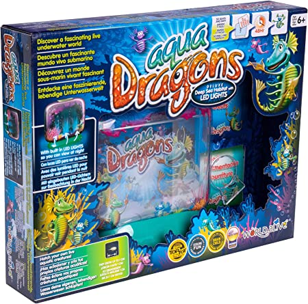 AQUA DRAGONS - COLOUR CHANGING DEEP SEA HABITAT WITH LED LIGHTS