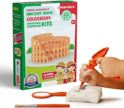 ARKEROBOX ANCIENT ROME COLOSSEUM EDUCATIONAL EXCAVATION KIT