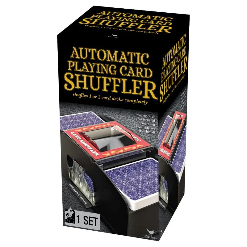 AUTOMATIC PLAYING CARD SHUFFLER